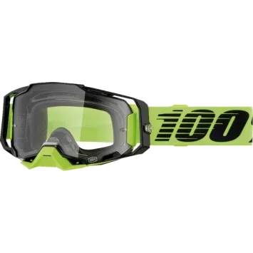 Masque 100% ARMEGA NEON Yellow Ecran Transparent