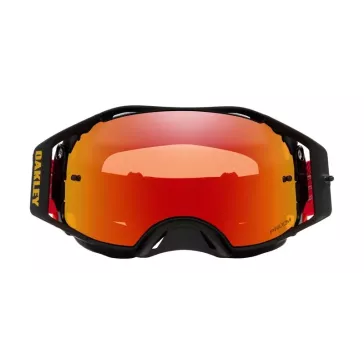 Masque OAKLEY Airbrake MX - Red Flow écran Prizm MX Torch