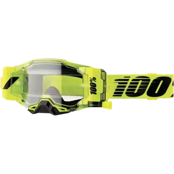 Masque 100% ARMEGA FORECAST jaune fluo