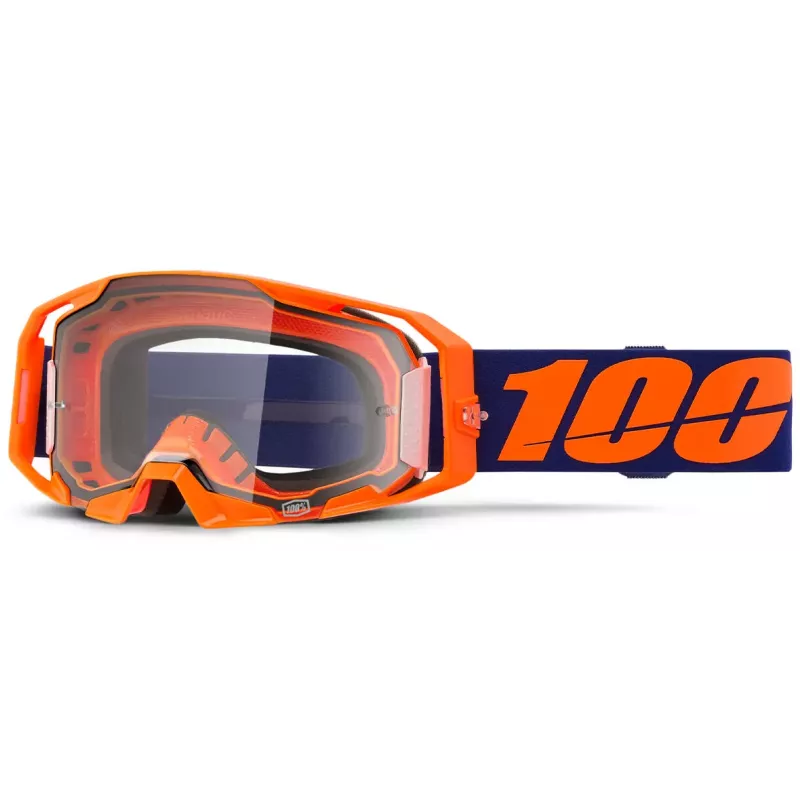 Masque 100% ARMATIC ORANGE FLUO lunette tout terrain