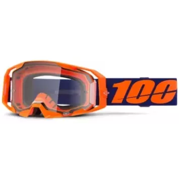 Masque 100% ARMATIC ORANGE FLUO lunette tout terrain