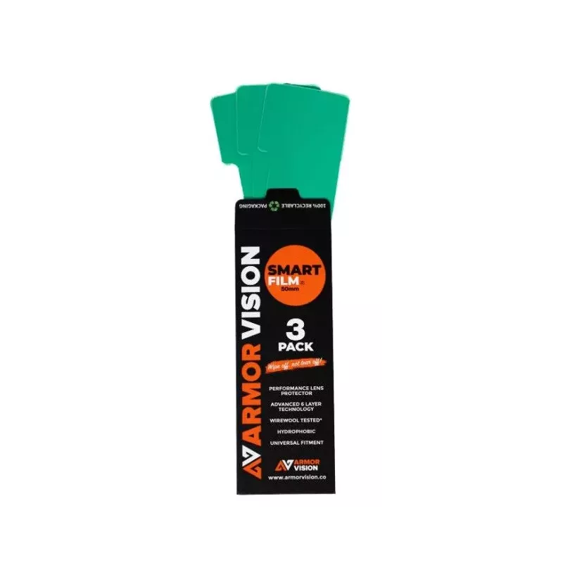 Pack films universels Hydrophobe ARMOR VISION x3 62MM