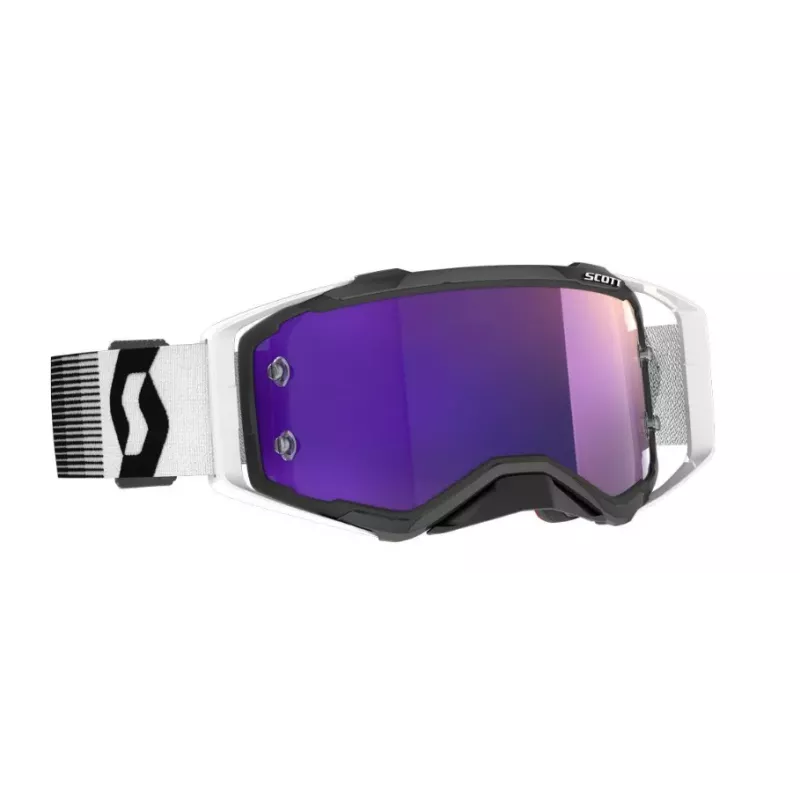 Masque Scott Prospect Noir Prenium Blanc Ecran Violet Chrome