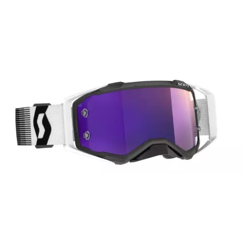 Masque Scott Prospect Noir Prenium Blanc Ecran Violet Chrome