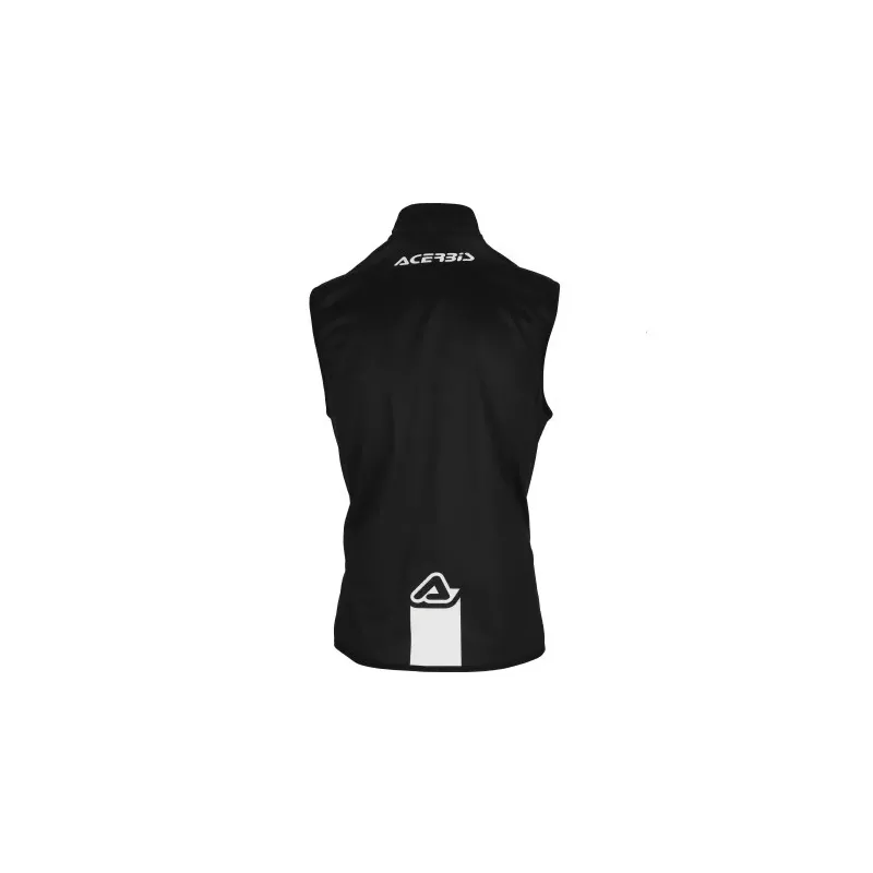 Gilet Softshell Acerbis Noir & Blanc