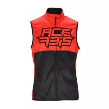 Gilet Softshell Acerbis Noir & Rouge