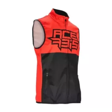 Gilet Softshell Acerbis Noir & Rouge