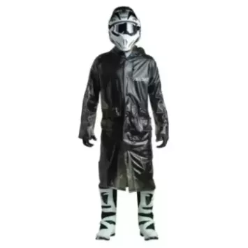 veste THOR MX excel trench rain jacket black