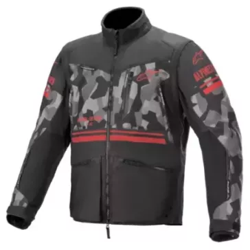 Veste enduro ALPINESTARS VENTURE camo rouge