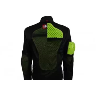 Veste Enduro UFO Taiga Red Black avrc protection