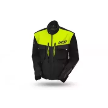 Veste Enduro UFO Black Fluo