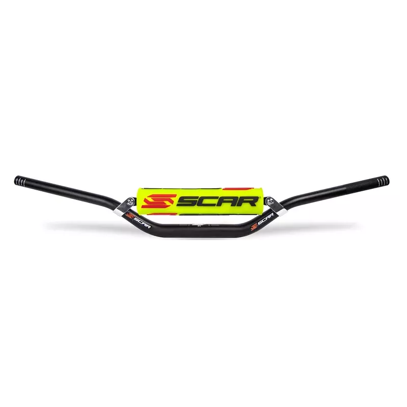Guidon Ø 28,6 SCAR X² Evolution RC Style avec barre mousse noir