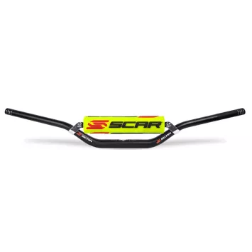 Guidon Ø 28,6 SCAR X² Evolution RC Style avec barre mousse noir