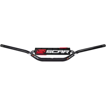 Guidon Ø 28,6 SCAR X² Villopoto/Stewart avec barre mousse noir