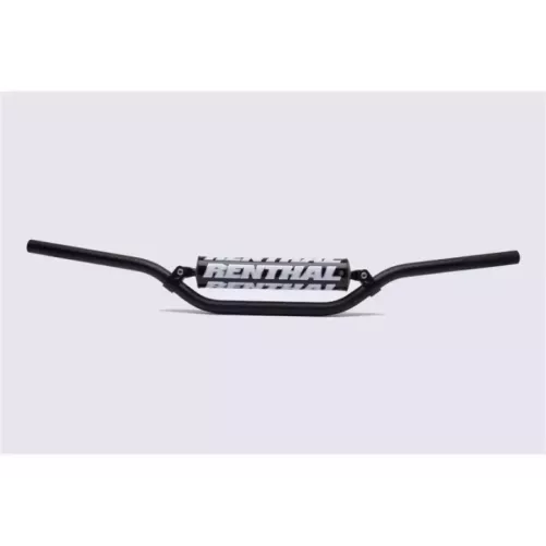 Guidon Ø22,2mm avec barre RENTHAL Classic Enduro Medium noir