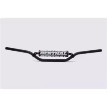 Guidon Ø22,2mm avec barre RENTHAL Classic Enduro Medium noir