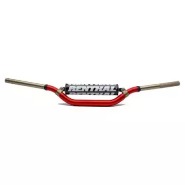 Guidon RENTHAL TWINWALL Rouge Haut