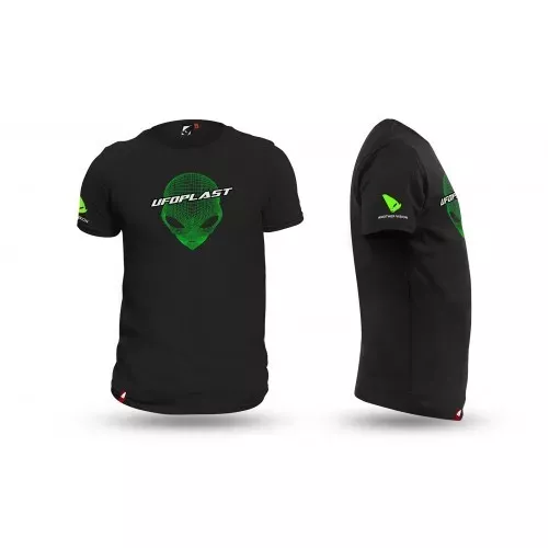 Tee shirt UFO Black Fluo Ovni