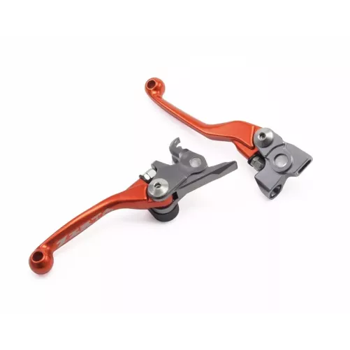 paire leviers ZETA KTM SX/F 14-24 et EXC/F 14-24 BREMBO