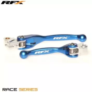 Leviers Repliables forgés RFX Race Yamaha Bleu 250 WRF 05-19 450 WRF 05-15