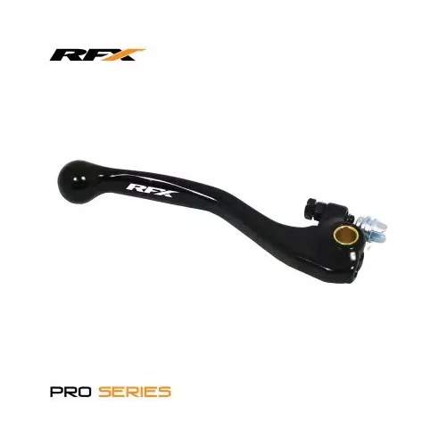 Levier de frein avant RFX Pro Noir Kawasaki 80/85/100 KX 00-23 et 125/250 KX 00-08 et 250/450 KXF 04-12