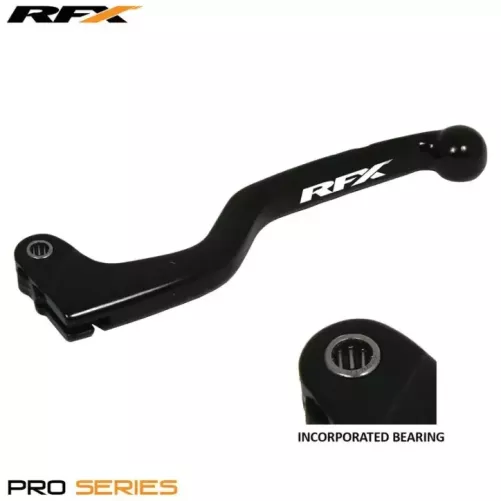 Levier d'embrayage RFX Pro Noir Kawasaki 65/80/85/100 00-23 125/250 97-08 500 KX 89-94