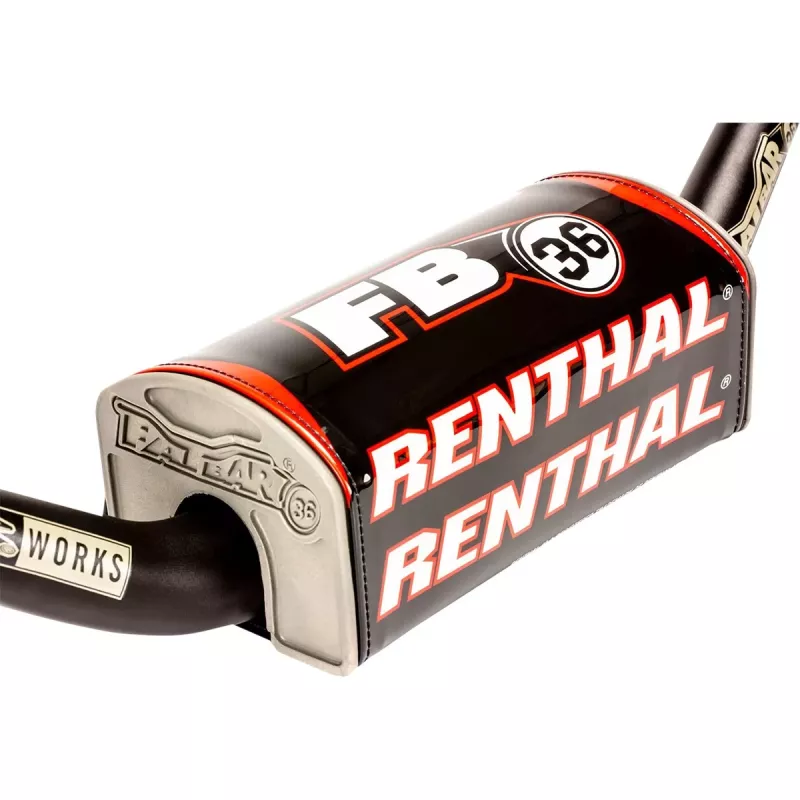 Mousse de guidon RENTHAL Black 36 Renthal Fatbar Pad