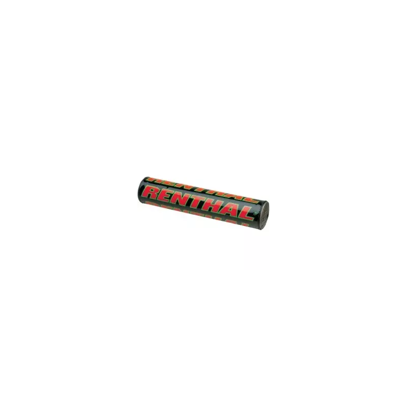 Mousse de guidon RENTHAL avec barre noir rouge vert