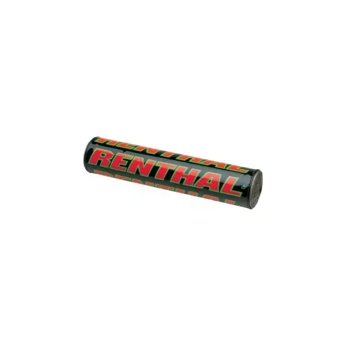 Mousse de guidon RENTHAL avec barre noir rouge vert