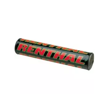 Mousse de guidon RENTHAL avec barre noir rouge vert