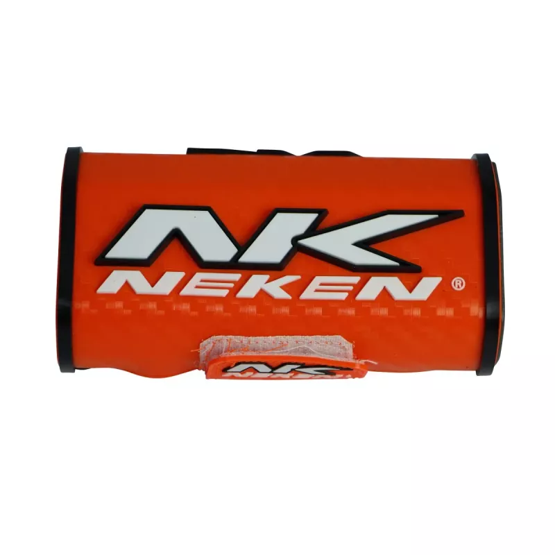 mousse sans barre NEKEN enduro orange fluo