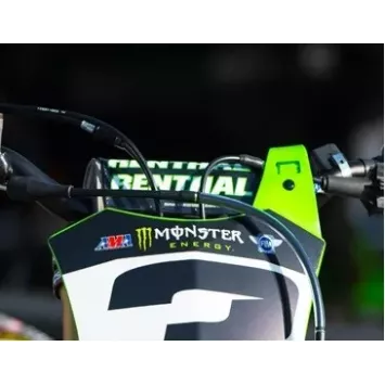 Mousse de guidon RENTHAL Fatbar® Kawasaki Racing Replica