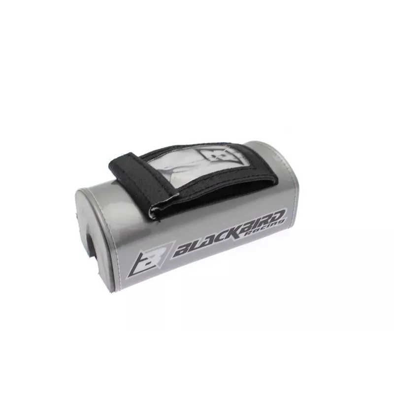 Mousse de guidon BLACKBIRD gris 245mm avec poche enduro pour guidon sans barre