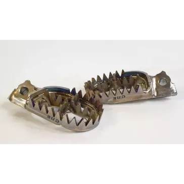 repose pieds titane soudés BUD RACING SX/F 16-22, EXC/F 17-22, TC/FC 16-22, MC/F 21-22