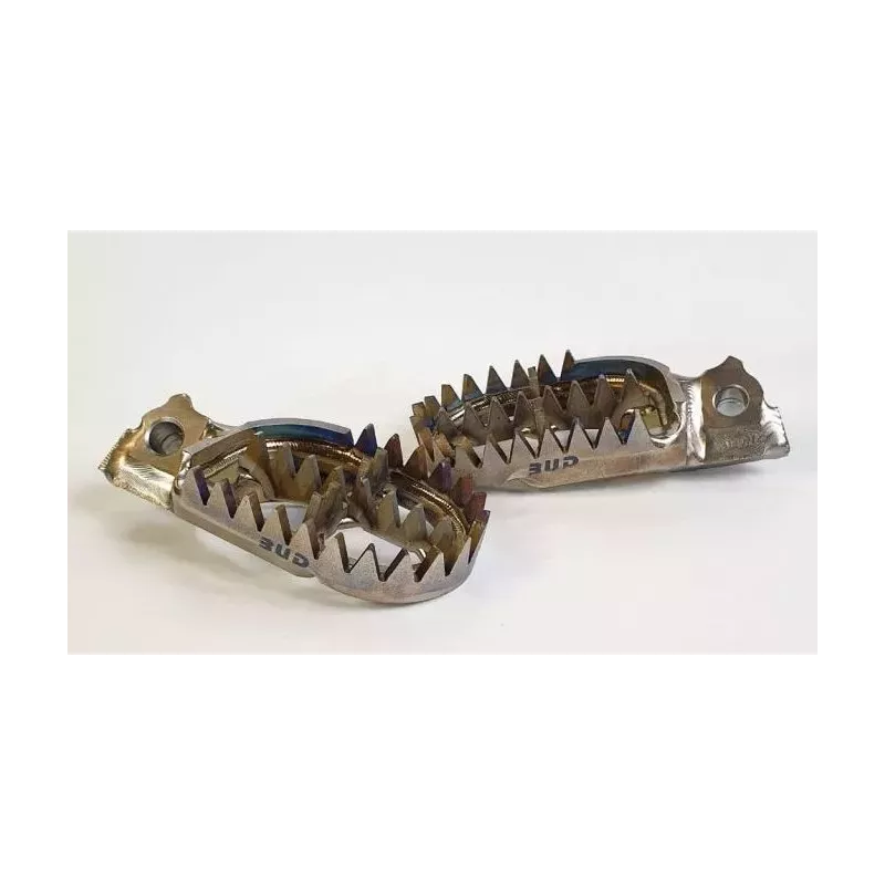repose pieds titane soudés BUD RACING SX/F 16-22, EXC/F 17-22, TC/FC 16-22, MC/F 21-22