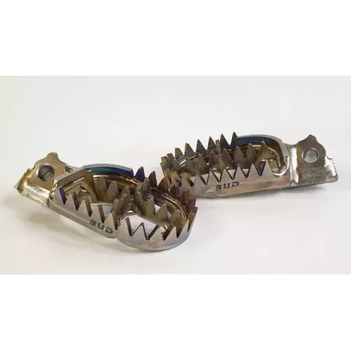 repose pieds titane soudés BUD RACING SX/F 16-22, EXC/F 17-22, TC/FC 16-22, MC/F 21-22