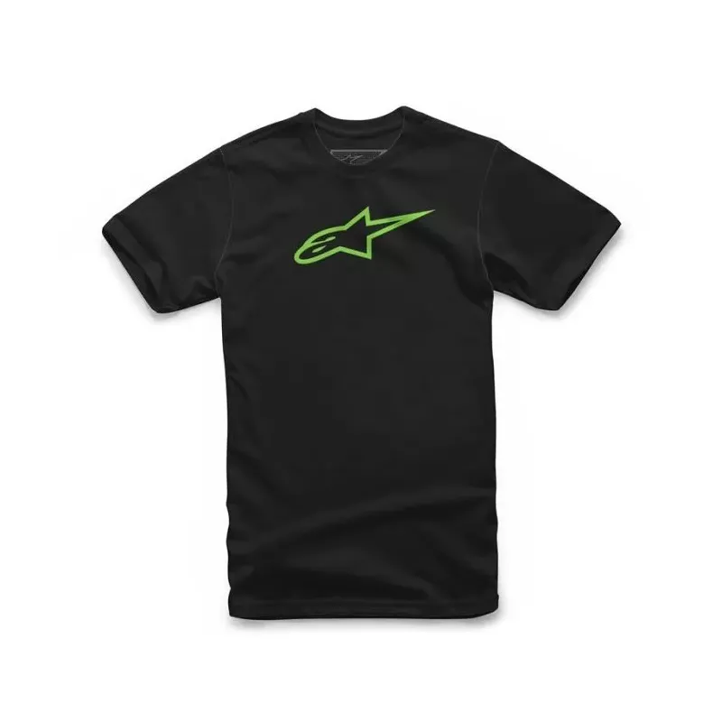 Tee Shirt Alpinestars Ageless Classic Noir Vert