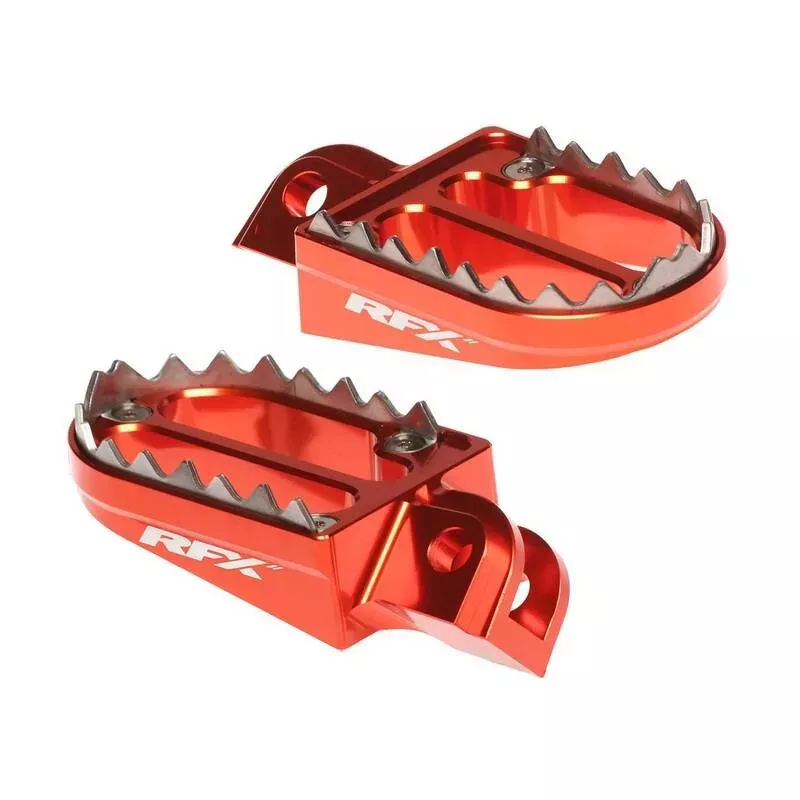 repose pieds RFX alu orange KTM SX/F 23-24 et EXC/F 24