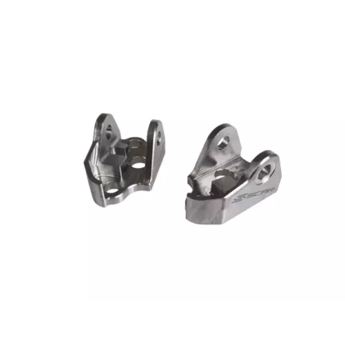 support repose pieds titane SCAR YZF 10-19