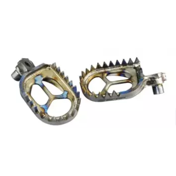 repose pieds TITANE SCAR KTM SX/F 98-15 et EXC/F 98-16