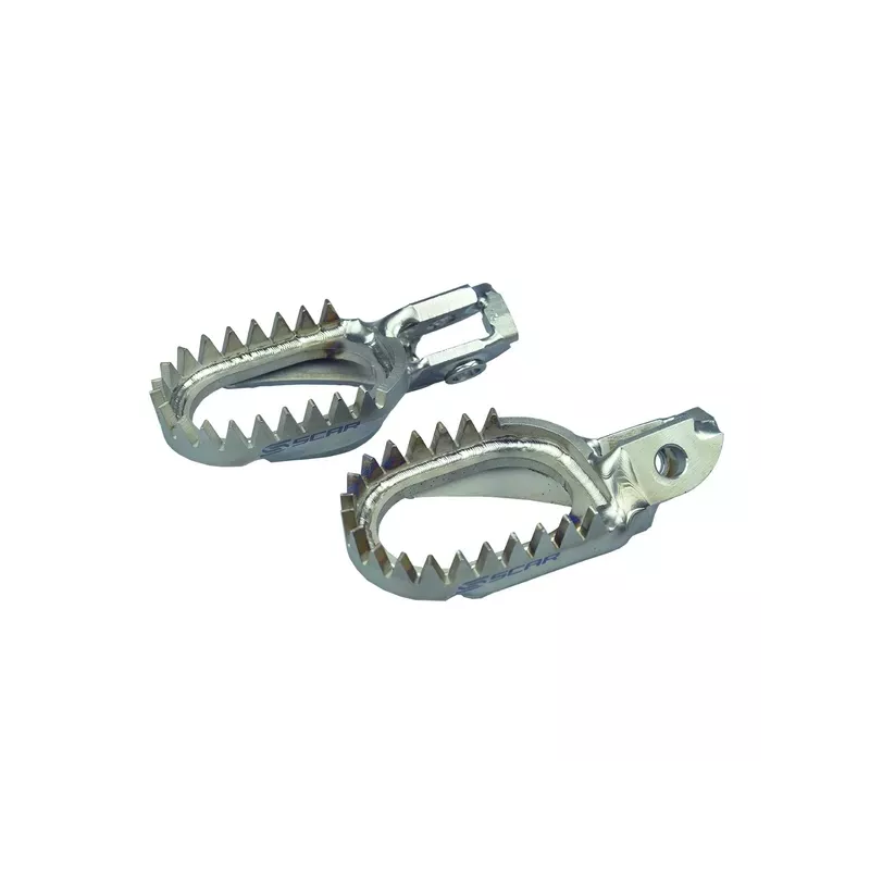 repose pieds TITANE SCAR KTM SX/F 23-24, HVA TC/FC 23-24 anti boue