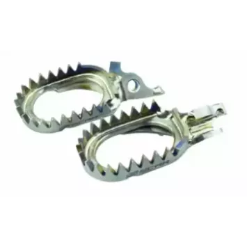 Repose pieds TITANE SCAR anti boue TRIUMPH 24-25