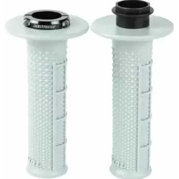 Poignées RENTHAL MX Lock-On medium - semi-gaufré - couleur GRIS G238