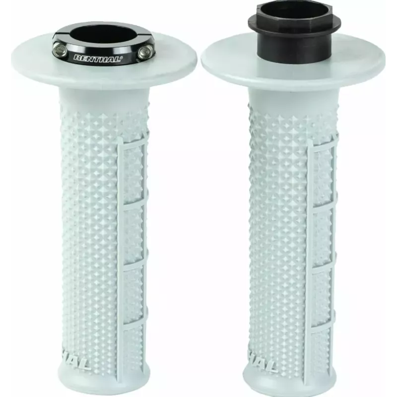 Poignées RENTHAL MX Lock-On medium - semi-gaufré couleur GRIS G238