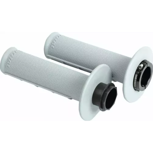 poignées RENTHAL MX Lock-On soft - semi-gaufré couleur gris G234