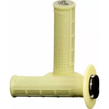 Poignées RENTHAL MX Lock-On R-Works - taper - semi-gaufré G240
