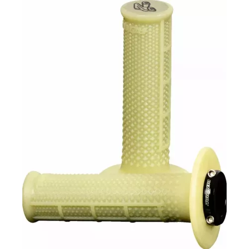 Poignées RENTHAL MX Lock-On R-Works - taper - semi-gaufré G240