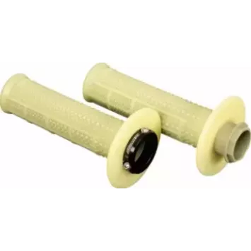 Poignées RENTHAL MX Lock-On R-Works - taper - semi-gaufré G240