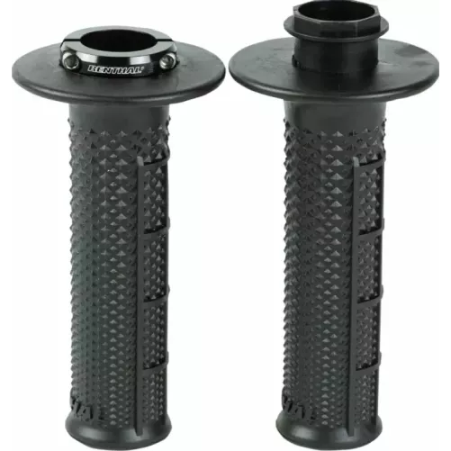 Poignées RENTHAL MX Lock-On R-Works G239- semi-gaufré couleur Noir