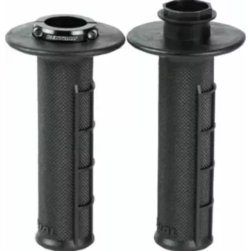 Revêtements RENTHAL MX R Works Ultra-tacky G236 semi-gaufré - couleur Noir